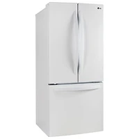 LG 30" 21.8 Cu. Ft. French Door Refrigerator (LRFNS2200W) - White