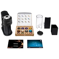 Machine à café/espresso Nespresso Vertuo Next Premium par Breville - Noir classique