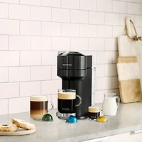 Machine à café/espresso Nespresso Vertuo Next Premium par Breville - Noir classique
