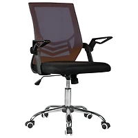 TygerClaw Ergonomic Mid-Back Mesh Office Chair - Black