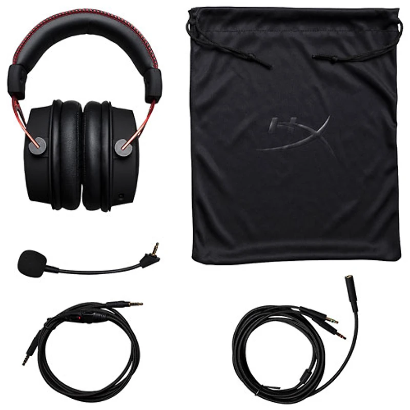 Casque de jeu Cloud Alpha de HyperX - Noir