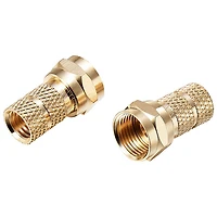 Insignia RG6F Connectors - Only at Best Buy
