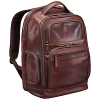 Sac à dos Buffalo de Mancini pour portable de 15,6 po - Brun