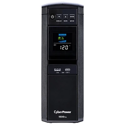 Système UPS d'alimentation sans coupure 1500 VA de CyberPower (GX1500U-FC)