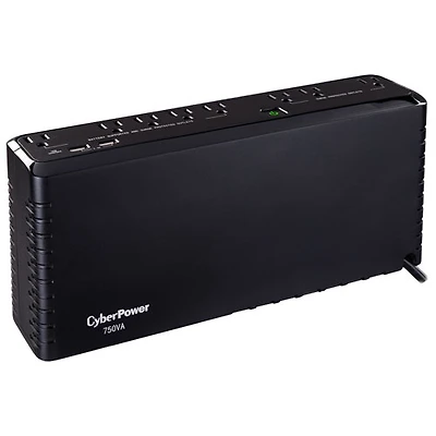 Système UPS d'alimentation sans coupure 750 VA de CyberPower (SL750U-FC)