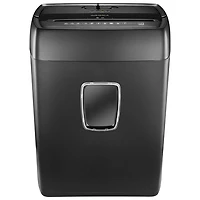 Déchiqueteuse à coupe croisée de 10 feuilles d'Insignia (NS-S10CCBK-C) - Seulement à Best Buy
