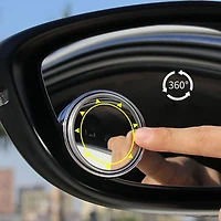 Caméra tableau de bord HD intégrale 1080p écran ACL 2 po rétroviseurs angle mort Orbit 122 GekoGear - Exclusivité Best Buy