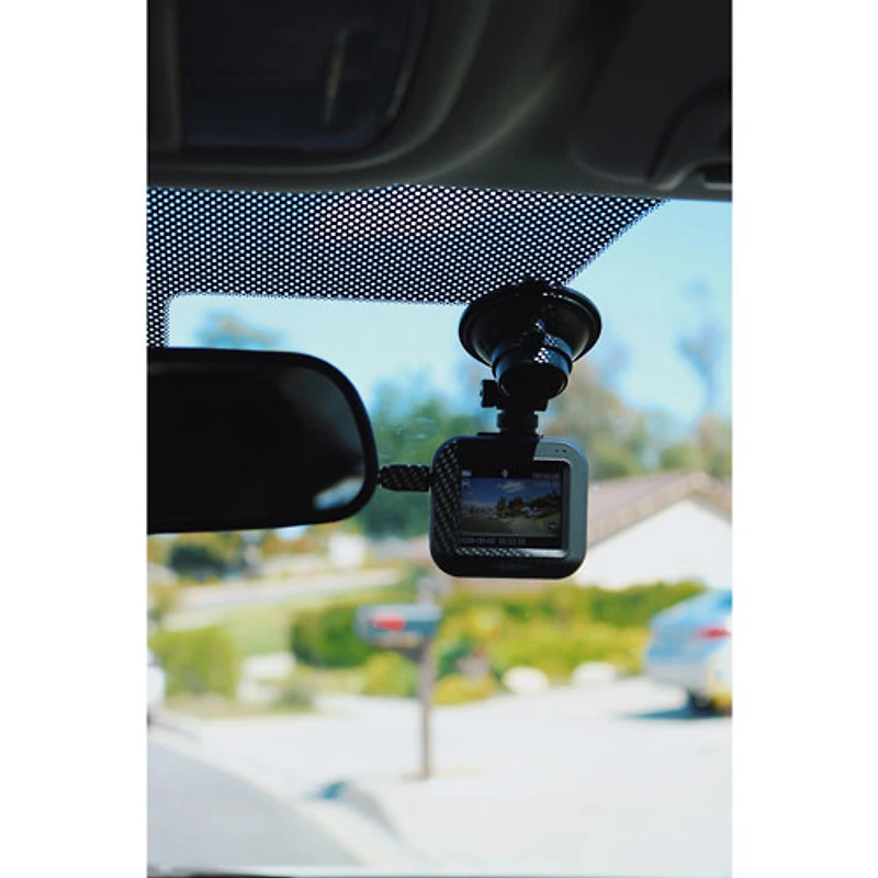 Caméra tableau de bord HD intégrale 1080p écran ACL 2 po rétroviseurs angle mort Orbit 122 GekoGear - Exclusivité Best Buy