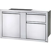 Napoleon 42" x 24" 1-Door 1-Waste Bin Built-in Grill Storage (BI-4224-1D1W)