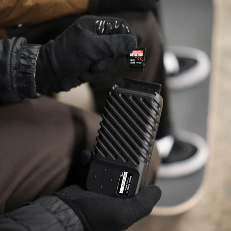 Disque SSD externe GNARBOX 2.0 de 256 Go (GNAR256V2) - Noir