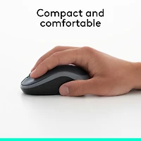 Souris optique sans fil M185 de Logitech - Noir