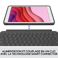 Logitech Combo Touch Keyboard Case for iPad (9th/8th/7th Gen) - English