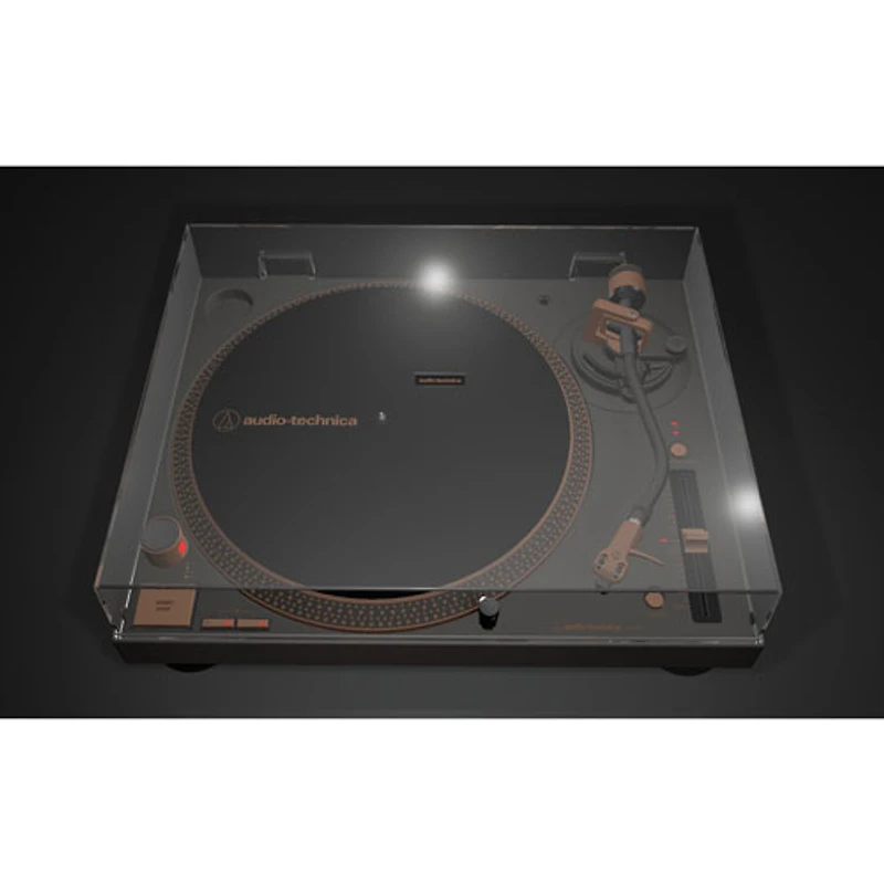 Tourne-disque USB à entraînement direct AT-LP120XUSB-BZ d'Audio Technica - Seulement chez Best Buy