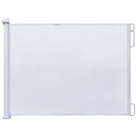 Bily Retractable Hardware Mounted Safety Gate - White