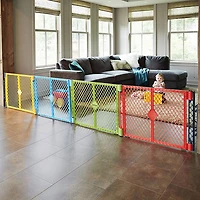 Barrière de sécurité fixe/autonome pour parc Superyard de North States - Gris