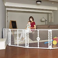 Barrière de sécurité fixe/autonome pour parc Superyard de North States - Gris