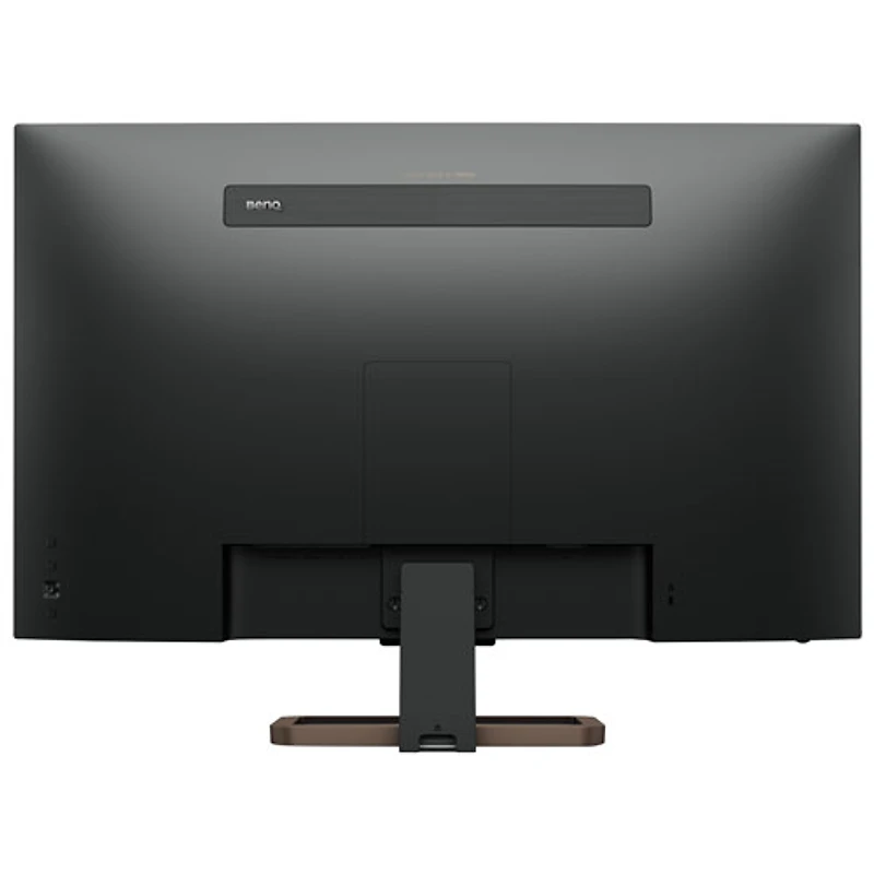 Moniteur FreeSync ACL IPS UHD 4K 60 Hz 32 po de BenQ/5 ms gris-gris (EW3280U) - Brun métallique/Noir