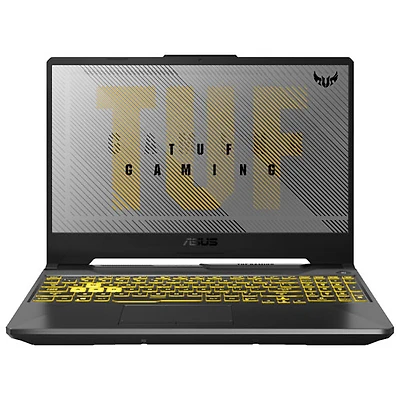 Portable jeu 15,6 po TUF ASUS - Gris (Ryzen 9 4900H AMD/SSD 512 Go/RAM 16 Go/GeForce RTX 2060)
