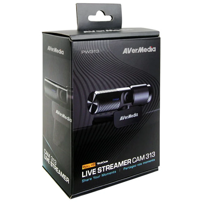 AVerMedia Live Streamer CAM 313 1080p HD Webcam (PW313)