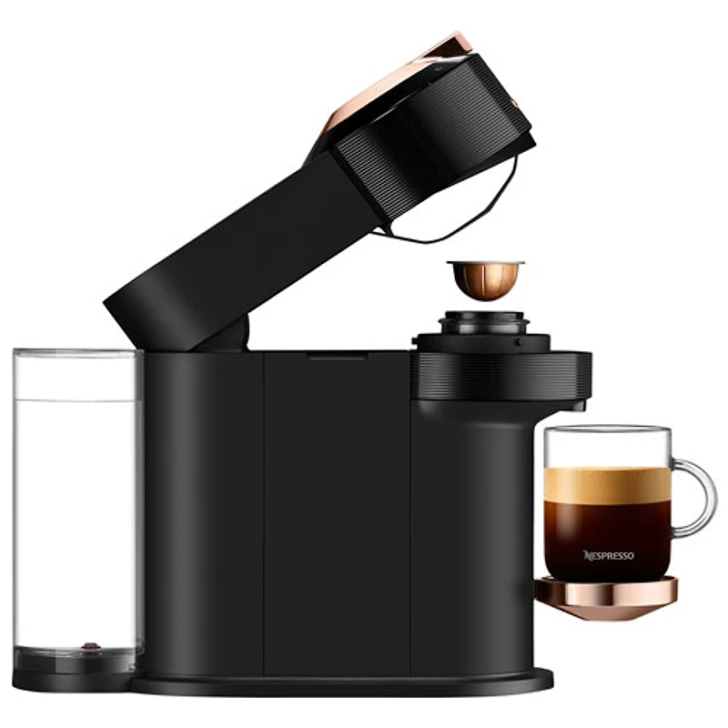 Nespresso Vertuo Next Premium Coffee & Espresso Machine by De'Longhi - Rose Gold