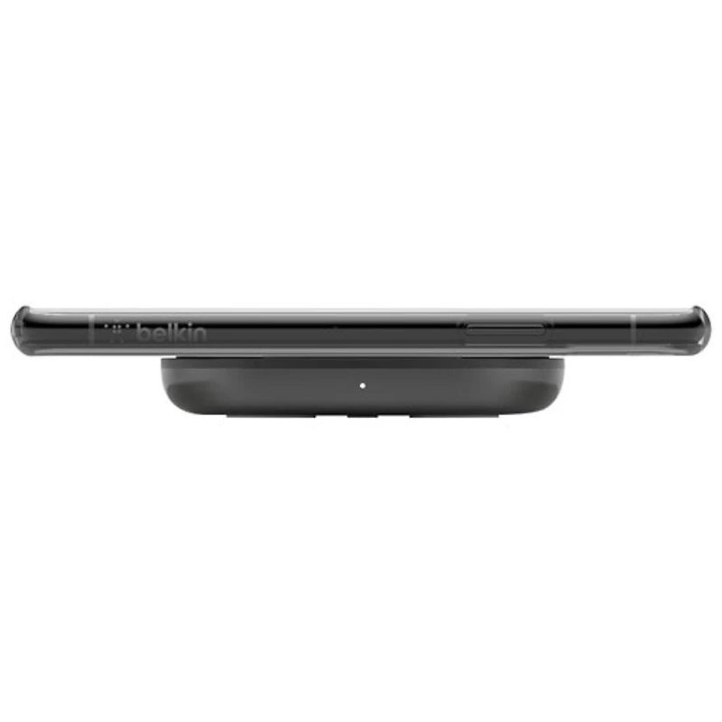 Belkin Quick Charge 10W Qi-Certified Charging Pad with Cable & AC Adapter - Black