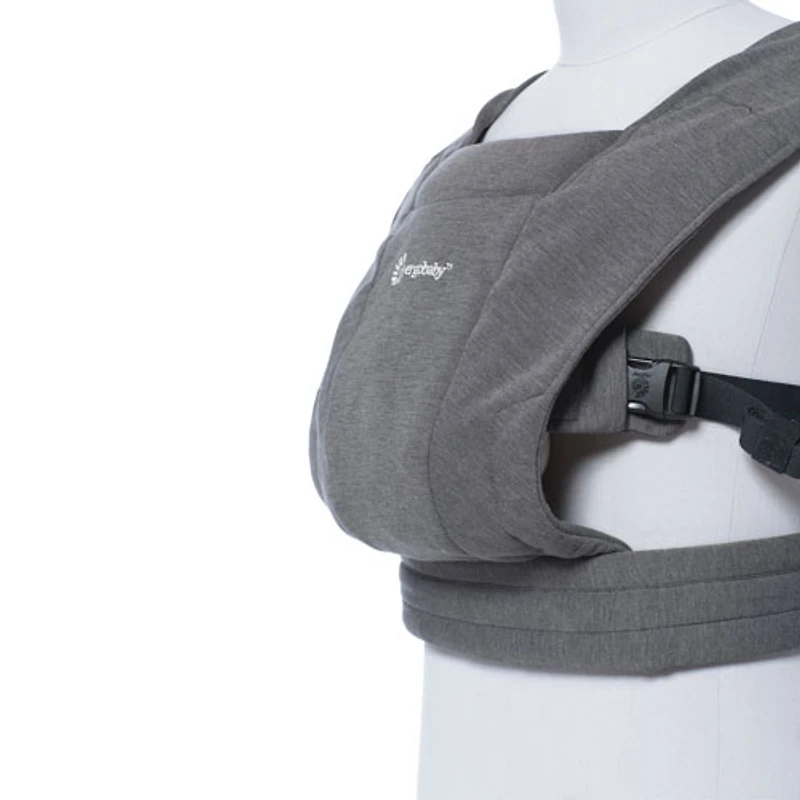 Porte-bébé à trois positions Embrace d'Ergobaby - Gris uni