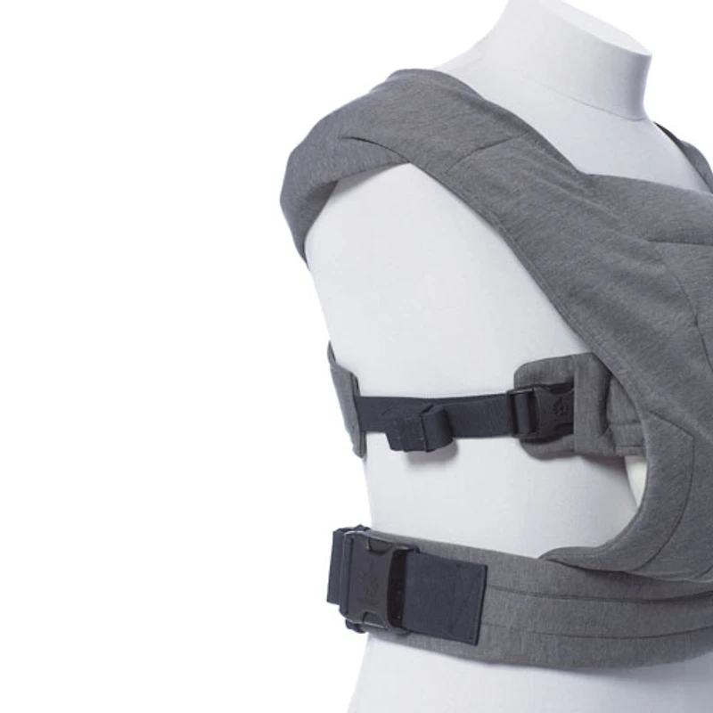 Porte-bébé à trois positions Embrace d'Ergobaby - Gris uni