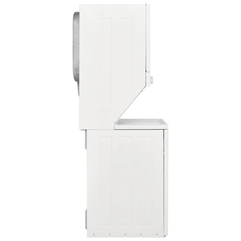 Frigidaire 4.5Cu.Ft. Electric Agitator Washer & 5.6Cu.Ft. Dryer Laundry Centrewith Quck wash & Dry (FLCE752CAW) - White