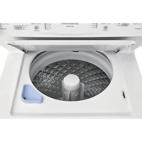 Frigidaire 4.5Cu.Ft. Electric Agitator Washer & 5.6Cu.Ft. Dryer Laundry Centrewith Quck wash & Dry (FLCE752CAW) - White
