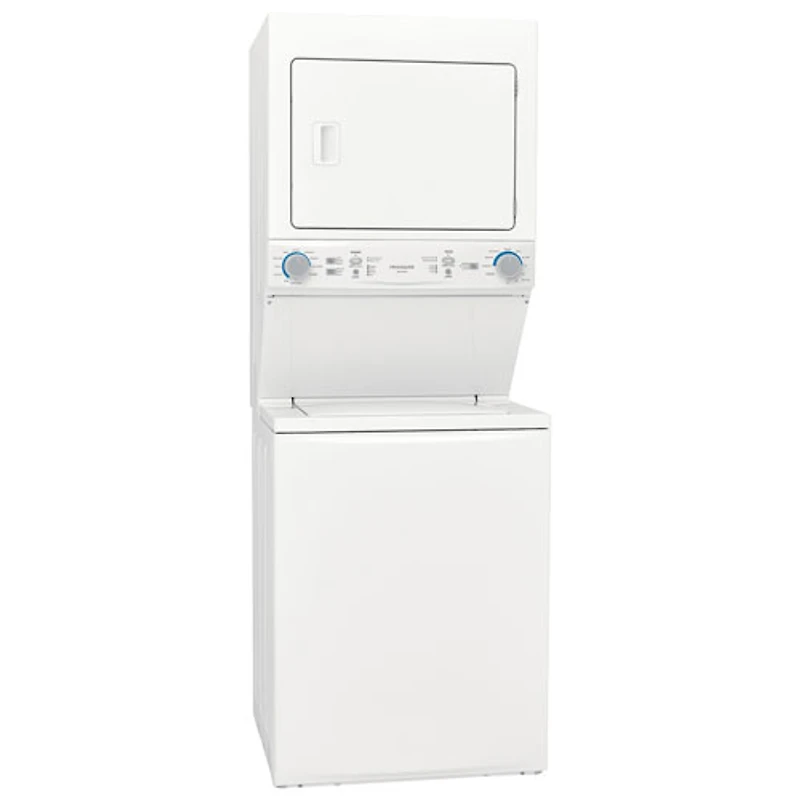 Frigidaire 4.5Cu.Ft. Electric Agitator Washer & 5.6Cu.Ft. Dryer Laundry Centrewith Quck wash & Dry (FLCE752CAW) - White
