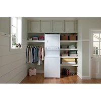 Frigidaire 4.5Cu.Ft. Electric Agitator Washer & 5.6Cu.Ft. Dryer Laundry Centrewith Quck wash & Dry (FLCE752CAW) - White