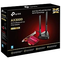 Adaptateur PCIe Bluetooth 5.0 Wi-Fi 6 AX3000 de TP-Link