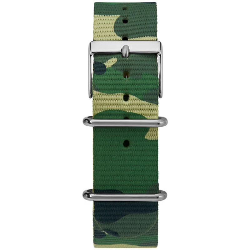 Montre décontractée de 41 mm pour hommes Weekender de Timex - Vert/Camo/Blanc