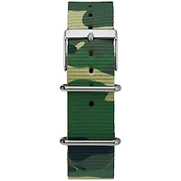 Montre décontractée de 41 mm pour hommes Weekender de Timex - Vert/Camo/Blanc