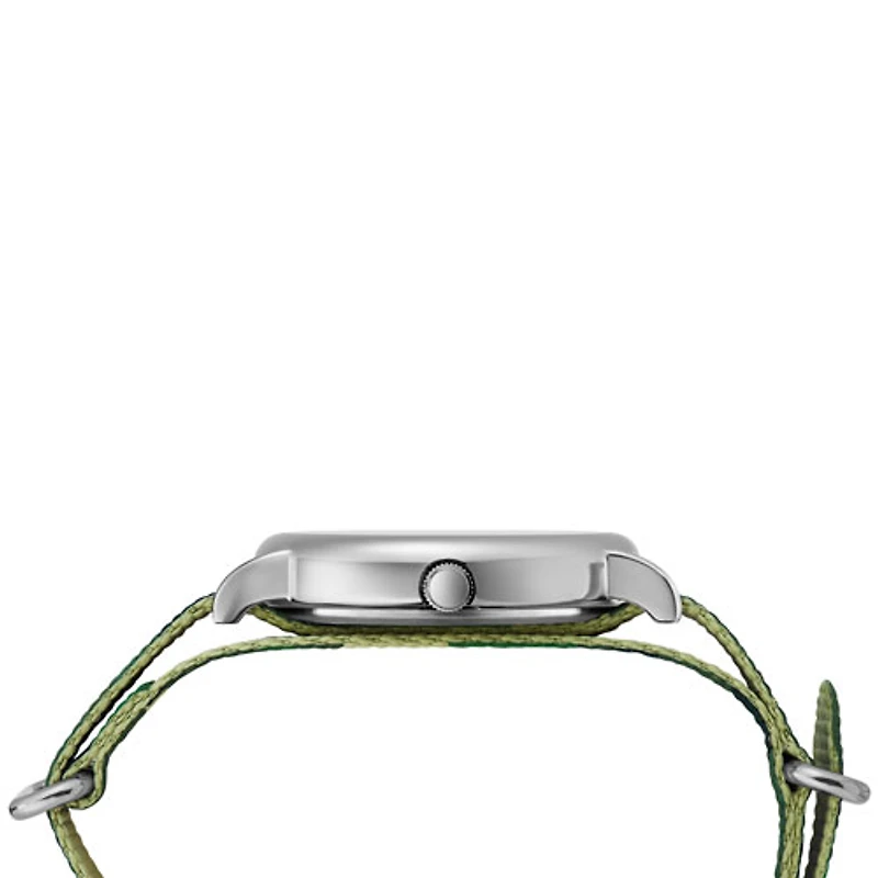 Montre décontractée de 41 mm pour hommes Weekender de Timex - Vert/Camo/Blanc
