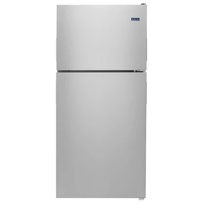 Réfrigérateur à congélateur supérieur 18 pi³ 30 po Maytag (MRT118FFFZ) - Inox - BO - Parfait état