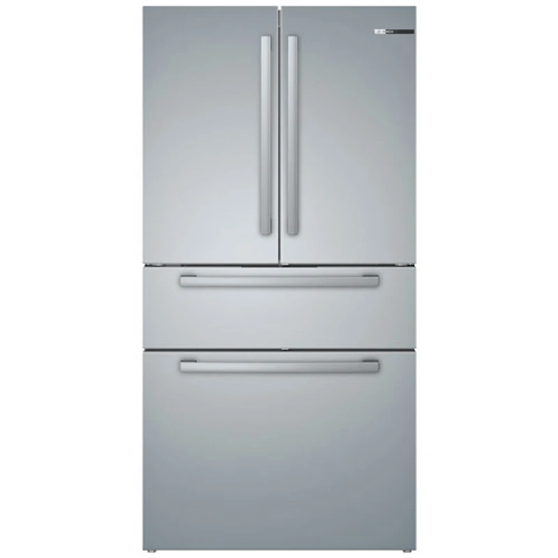 Réfrigérateur deux portes profondeur comptoir 36 po de Bosch - (B36CL80SNS) - Inox - BO - Endommagé