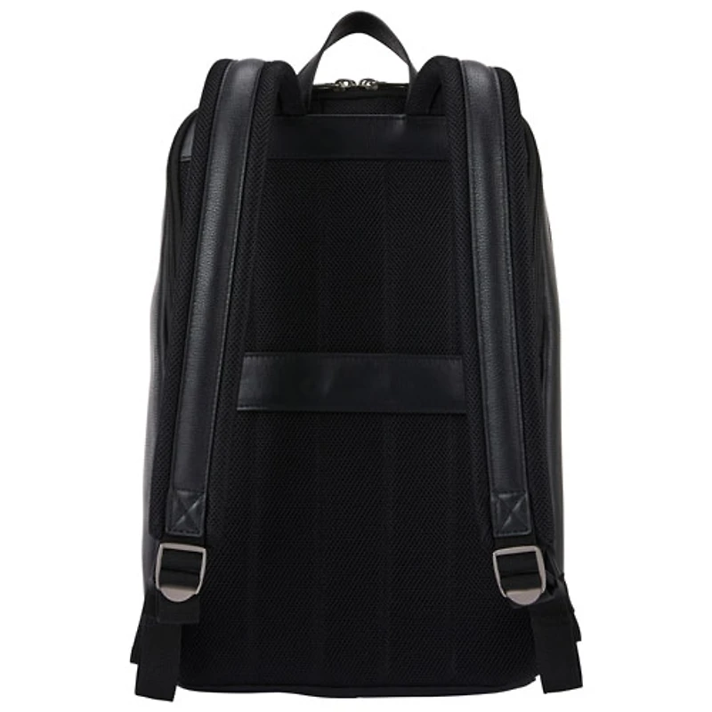 Samsonite Classic Leather 14.1" Laptop Commuter Backpack - Black