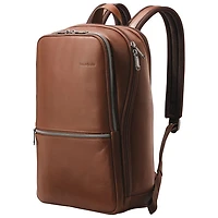 Sac Classic Leather de Samsonite pour portable de 14,1 po - Cognac