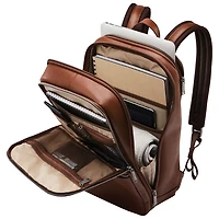 Sac Classic Leather de Samsonite pour portable de 14,1 po - Cognac