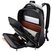 Samsonite Classic Leather 15.6" Laptop Commuter Backpack - Black