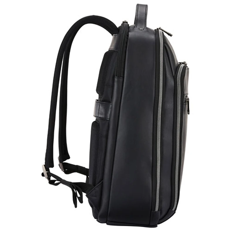Sac Classic Leather de Samsonite pour portable de 15,6 po - Noir