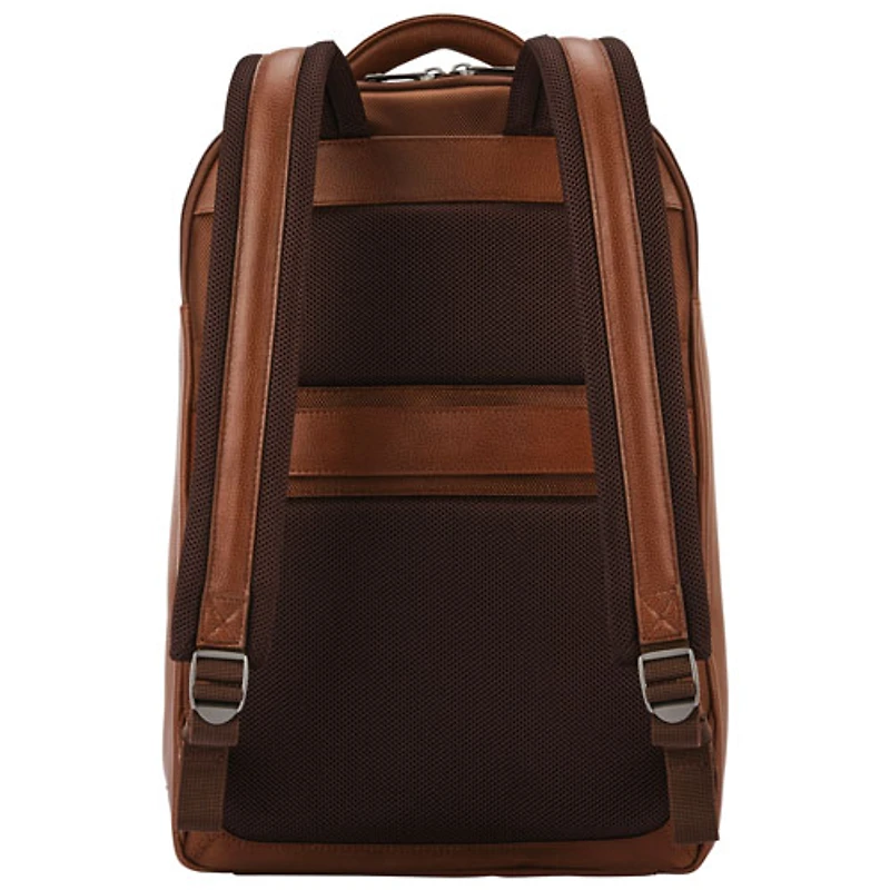 Sac à dos Classic Leather de Samsonite pour portable de 15,6 po - Cognac