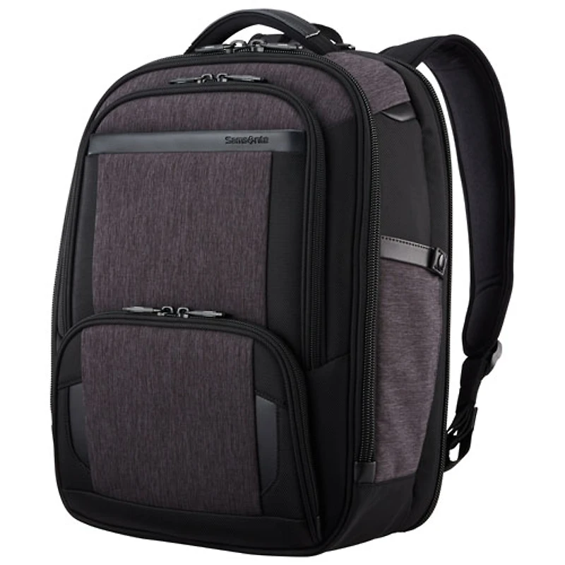 Samsonite Pro Slim 15.6" Laptop Commuter Backpack - Shaded Grey/Black