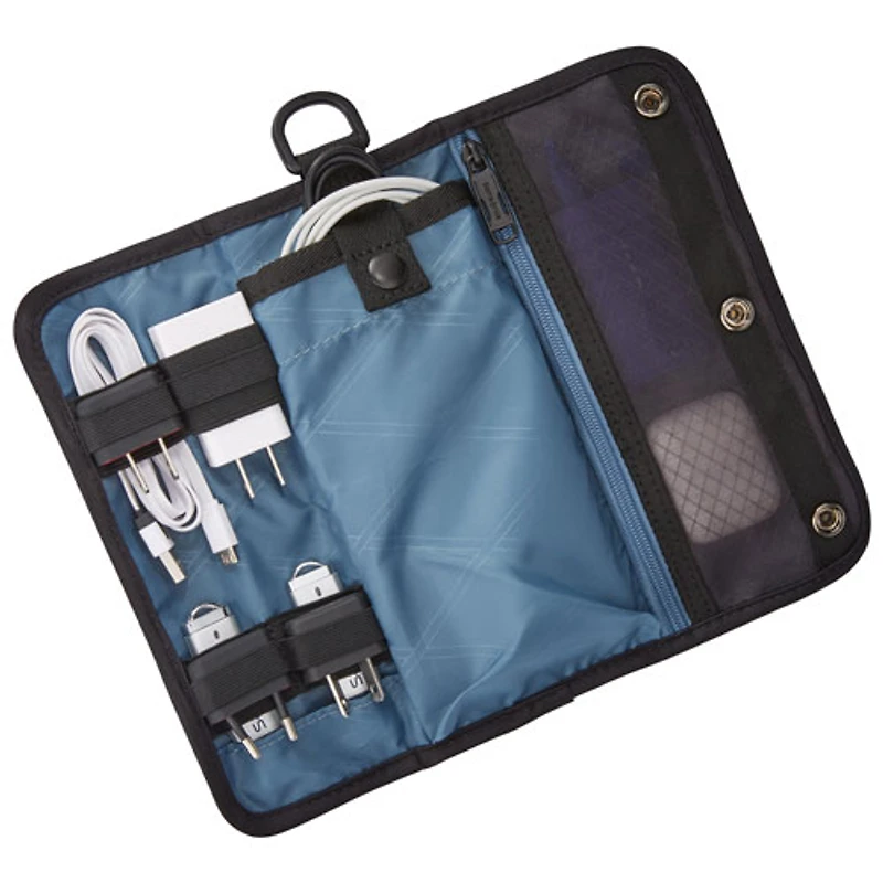 Sac à dos mince Pro de Samsonite pour portable de 15,6 po - Noir/Gris ombragé