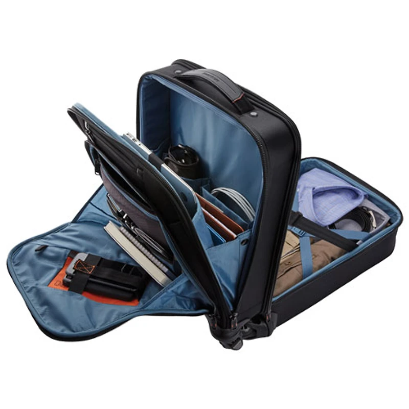 Valise professionnelle verticale à roulettes pivotantes de 15,6 po Pro de Samsonite - Noir