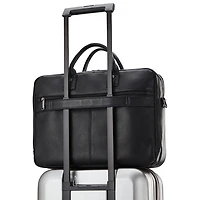Sac messager à chargement par le haut Classic Leather de Samsonite pour portable de 15,6 po