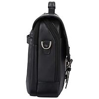 Sac messager Classic Leather de Samsonite pour portable de 15,6 po - Noir