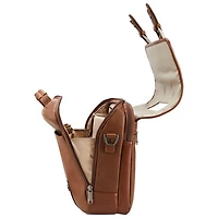Samsonite Classic Leather 15.6" Laptop Messenger Bag - Cognac