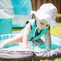 bbluv Wrap Wet Suit - 0-6 Months - Aqua